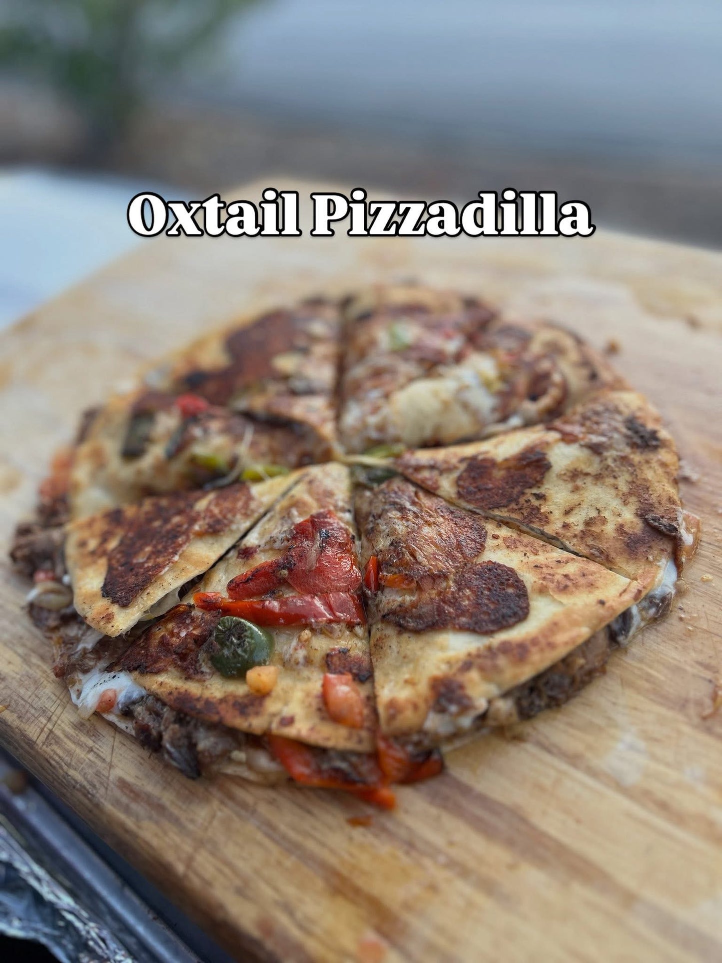 Oxtail Pizzadilla