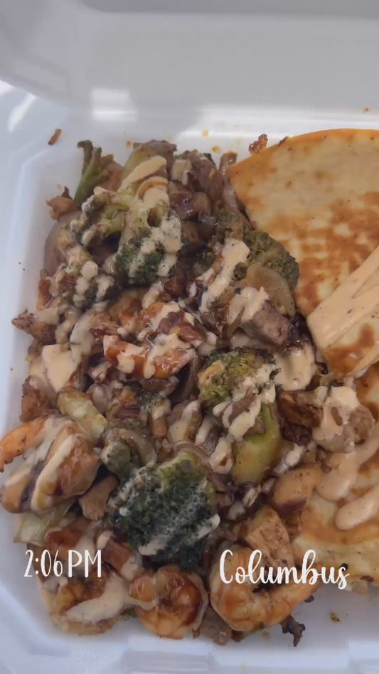 Small Hibachi & Quesadilla